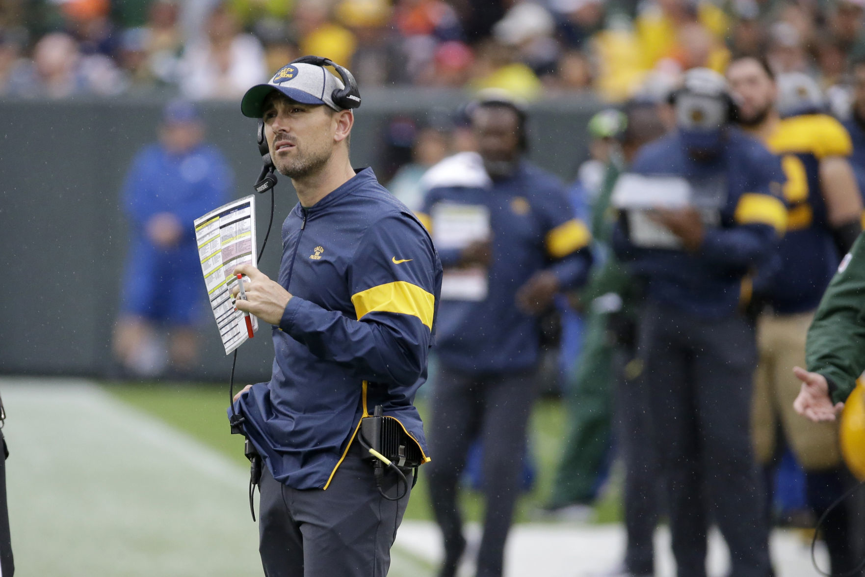Matt LaFleur Broncos Packers